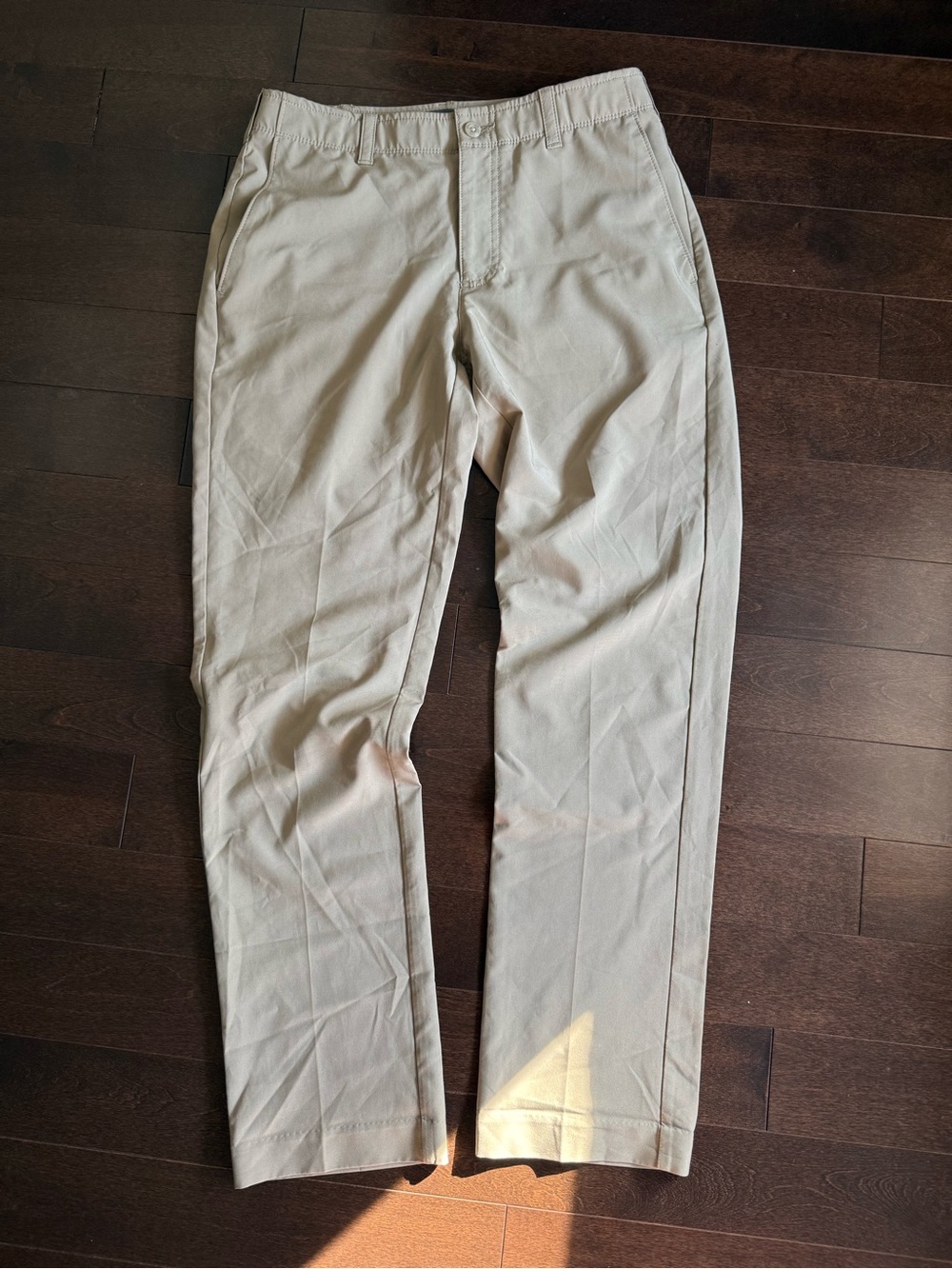Ben Hogan Slim Fit Golf Casual Khaki Stretch Tan Pants 30x30 Beige